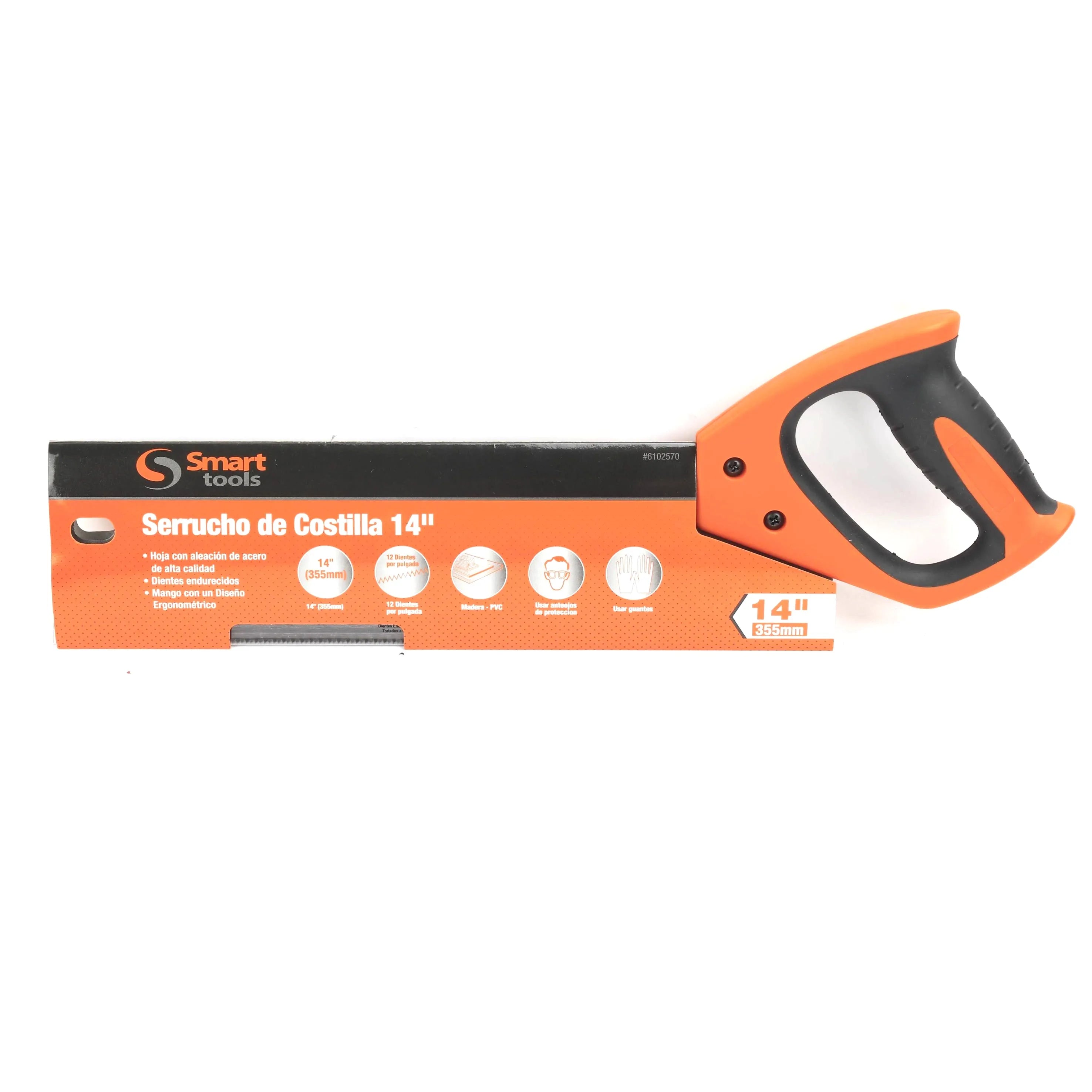 Serrucho costilla 14" de 11 dtes. (6102570) - SMARTTOOLS