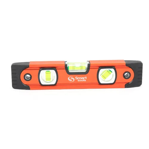 Nivel torpedo de 9" b/magnetica 3 aguas (6104050) - SMARTTOOLS
