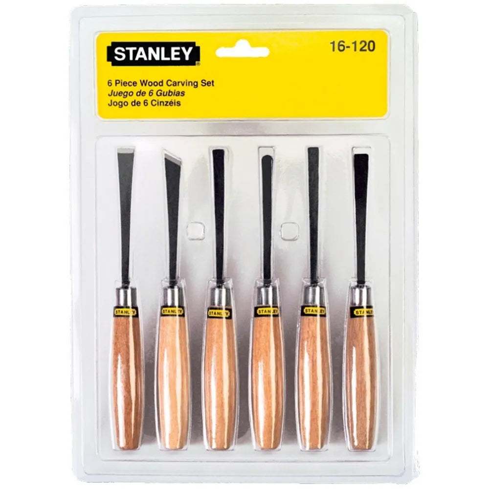 Jgo. gubias 6 pzas. (16-120) - STANLEY