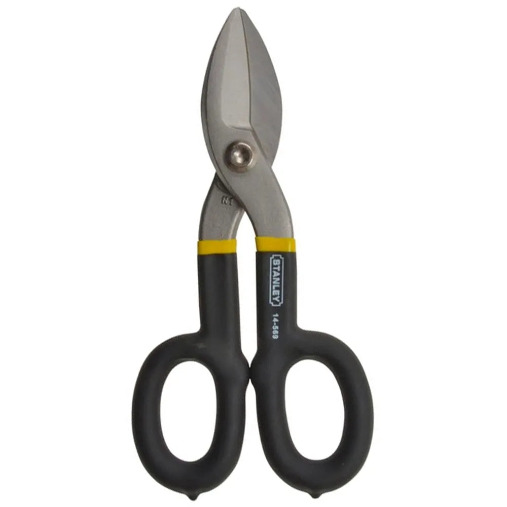 Tijera hojalatero 10" mango forrado (14-556) - STANLEY