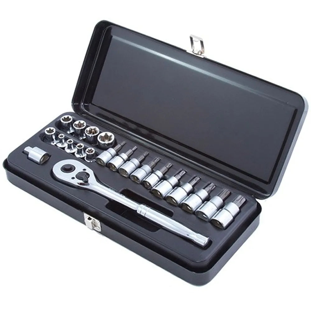 Jgo. herramientas mecanicas de 21 pzs. (97-192) - STANLEY