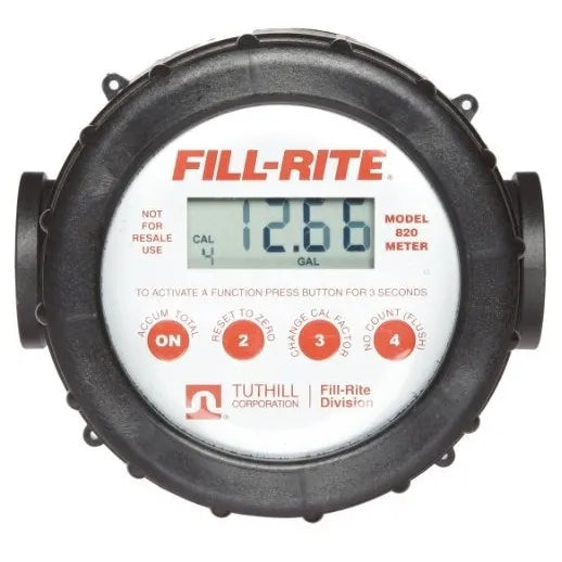 Flujometro digital de 2 a 20 gpm. (820) - FILL