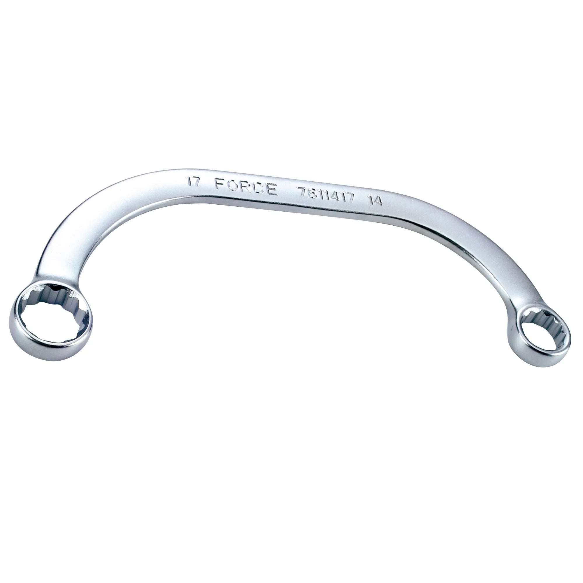 Llave corona curva de 14x17 mm. (7611417) - FORCE