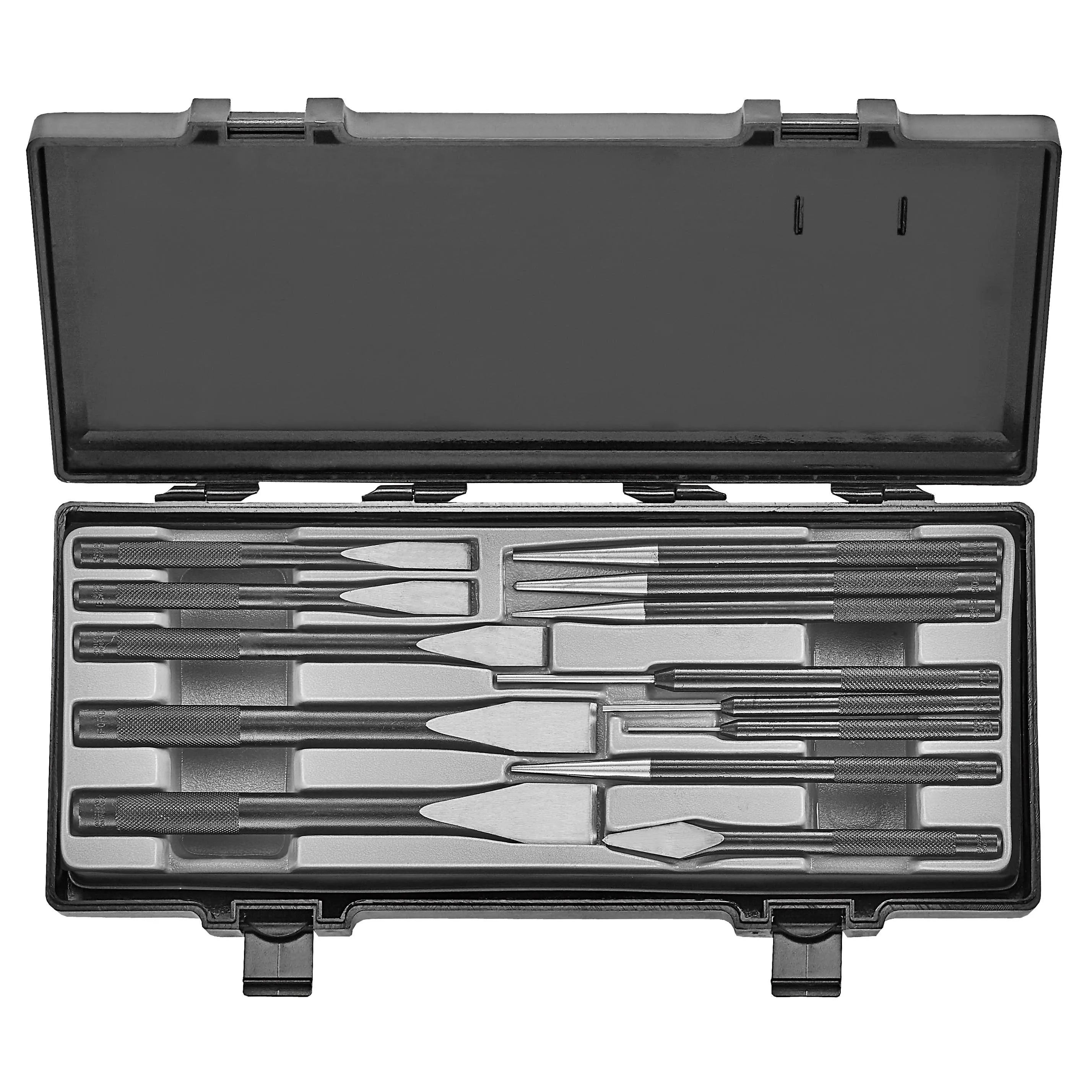 Jgo. botadores puntos y cinceles 13 pzas (5131) - FORCE