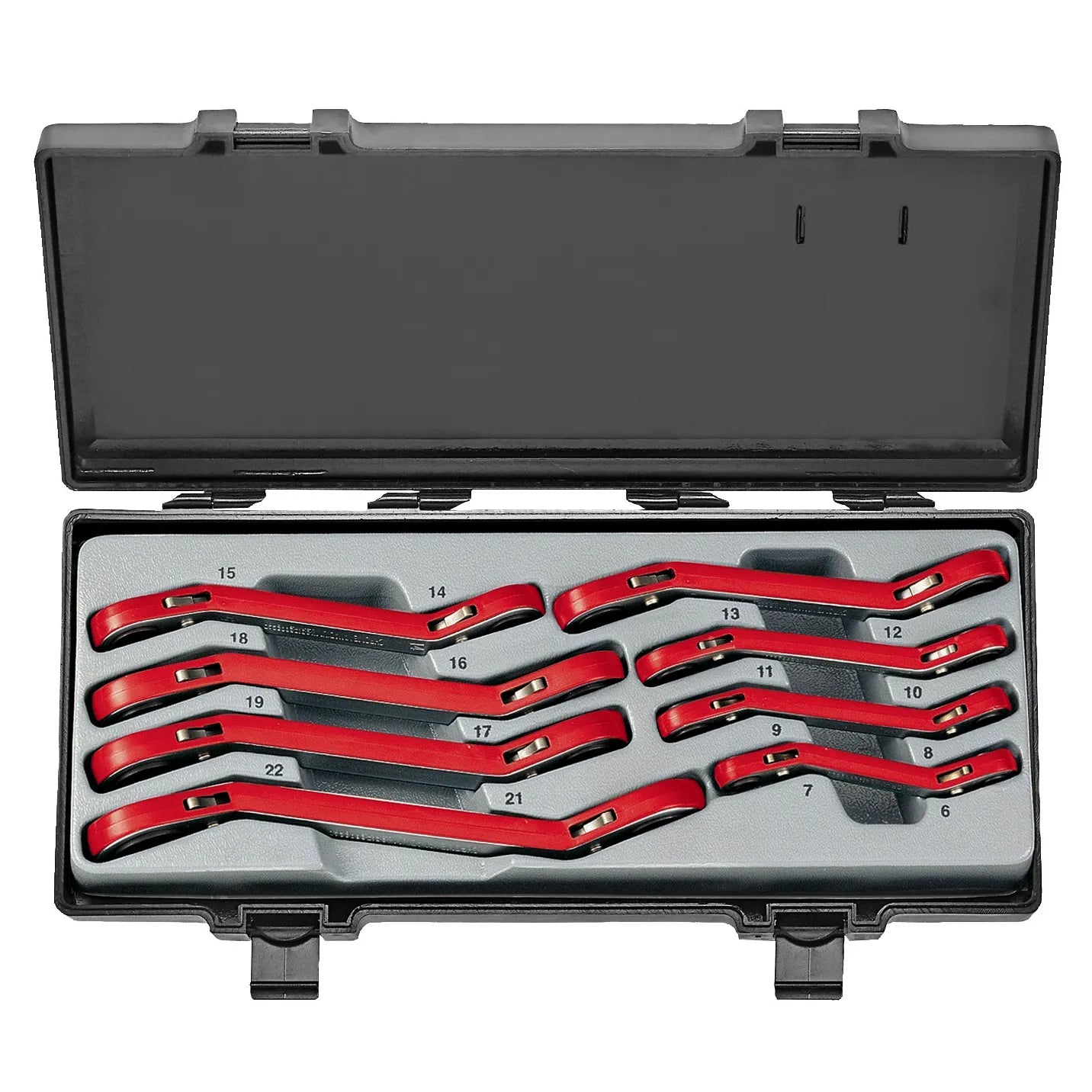 Jgo. llaves corona c/chicharra 6-22 mm. (50811) - FORCE