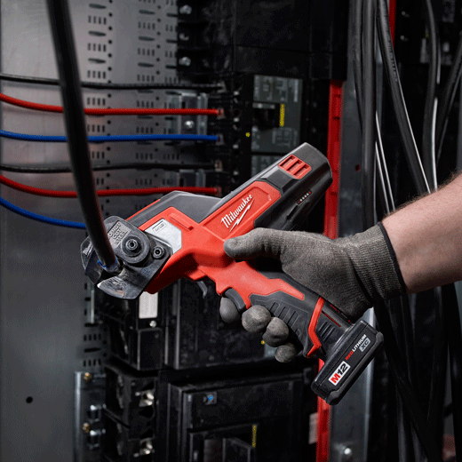 CORTACABLES 600MCM CU/AL 2 VEL BATERIA M12 (2472-21XC) MILWAUKEE