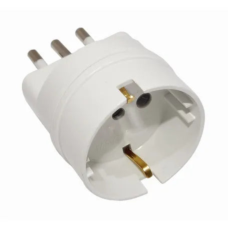 Adaptador schuko 10 aº + t. lateral (98pt0b1109) - ARTICULOS ELECTRICOS