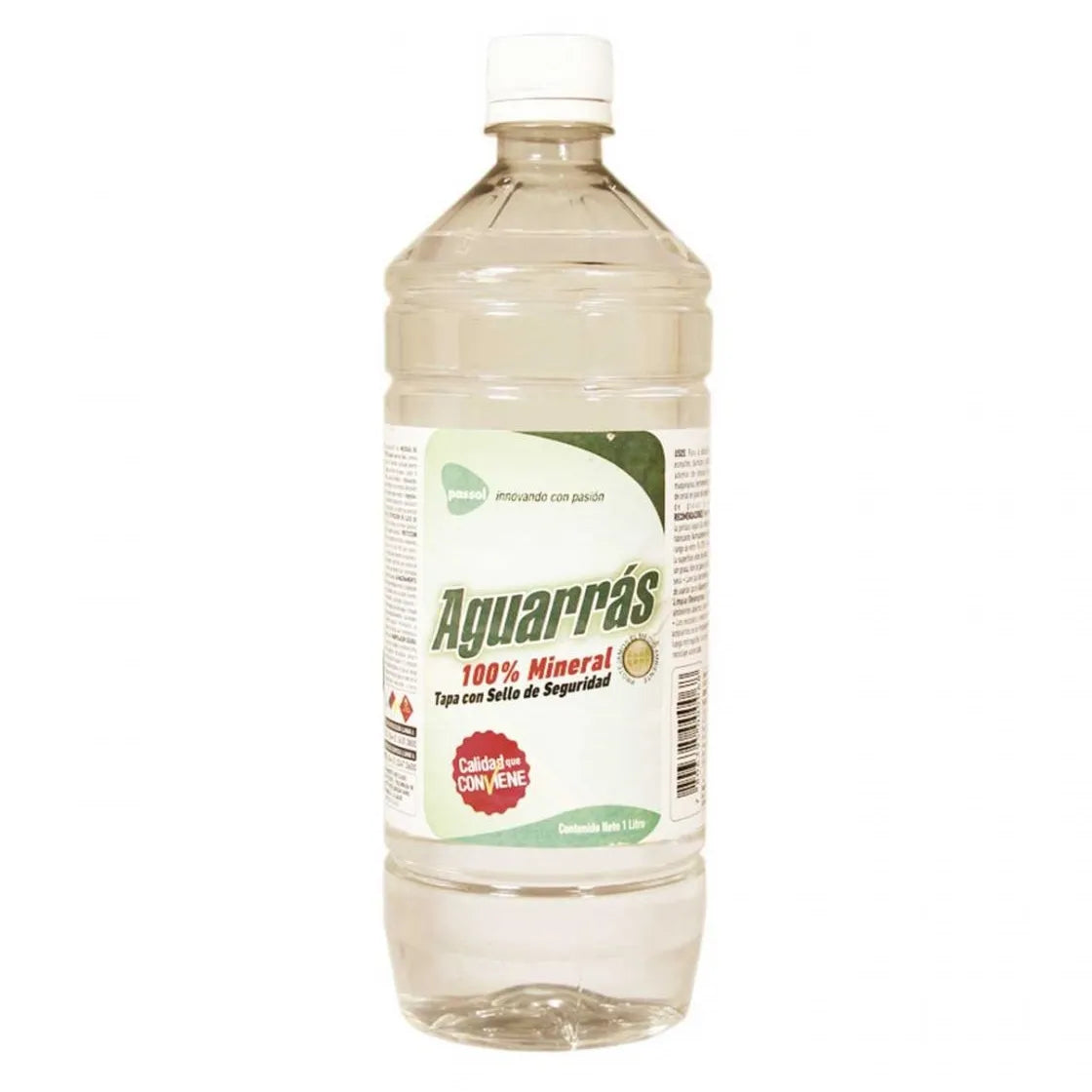 AGUARRAS MINERAL DE 1 LT. (*)