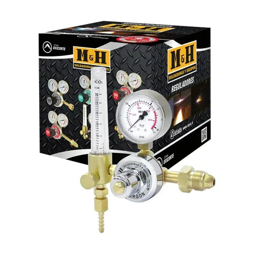 Regulador flujometro de argon (1013045) - INDURA