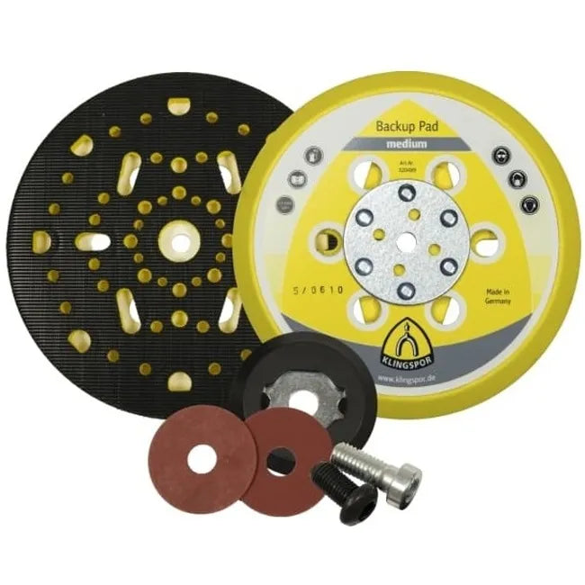 Plato de soporte 6" multiagujero #hst 555 (320489) - KLINGSPOR