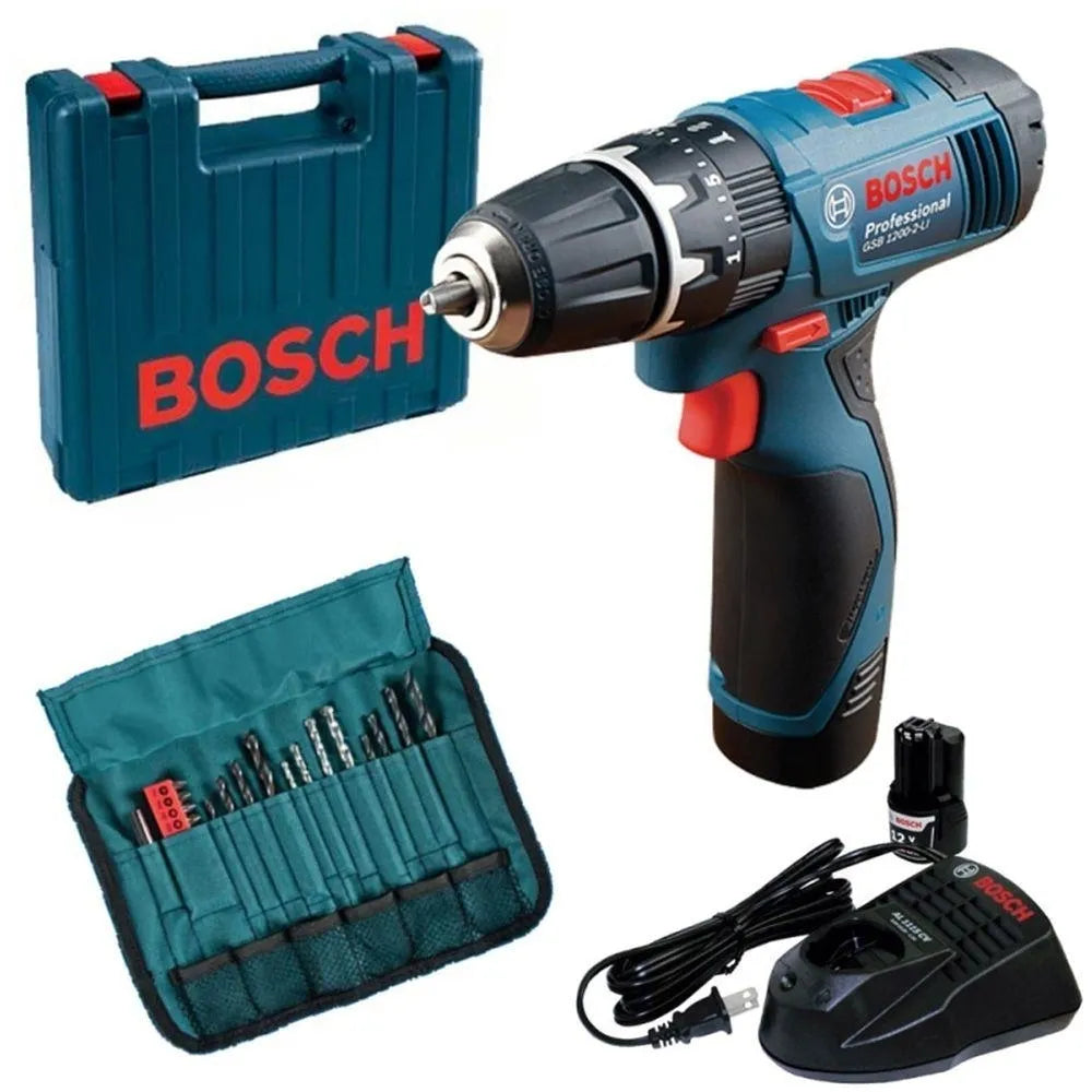 Atornill./tal.percutor gsb180 li + kit (19f8.3e0) - BOSCH