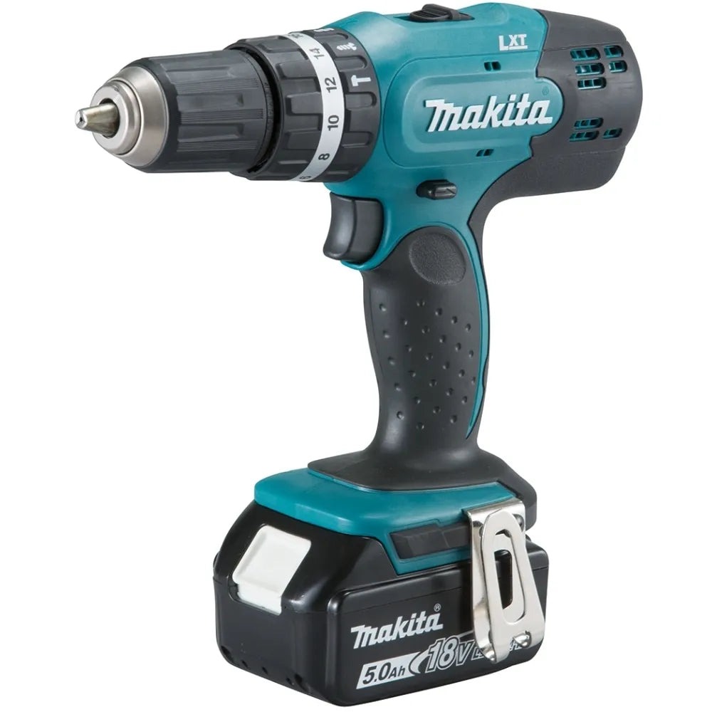 Taladro percutor 1/2" 18 v., 1.3ah (dhp453sye) - MAKITA