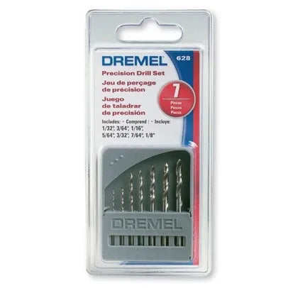 Kit de 7 brocas 0.8 - 3.2 mm. (628) - DREMEL