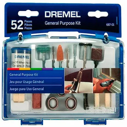 Jgo. para uso general 52 pzas. (687aa) - DREMEL