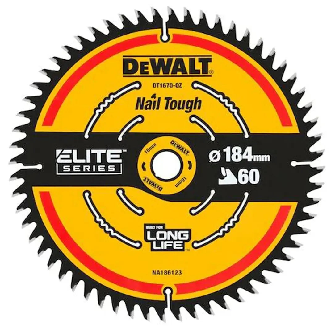 Disco sierra 7 1/4 60d (dt1670-qz) - DEWALT