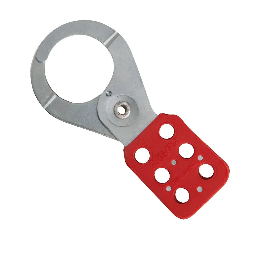Pinza bloqueo lockout metalica 6c "steelpro" (*) - ART.DE SEGURIDAD
