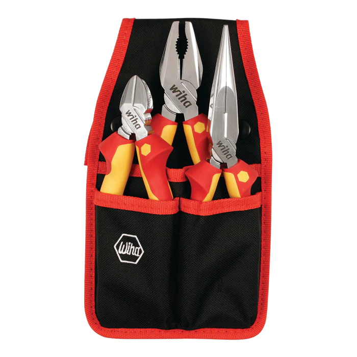 Set de alicates industriales aislados 1000V Wiha