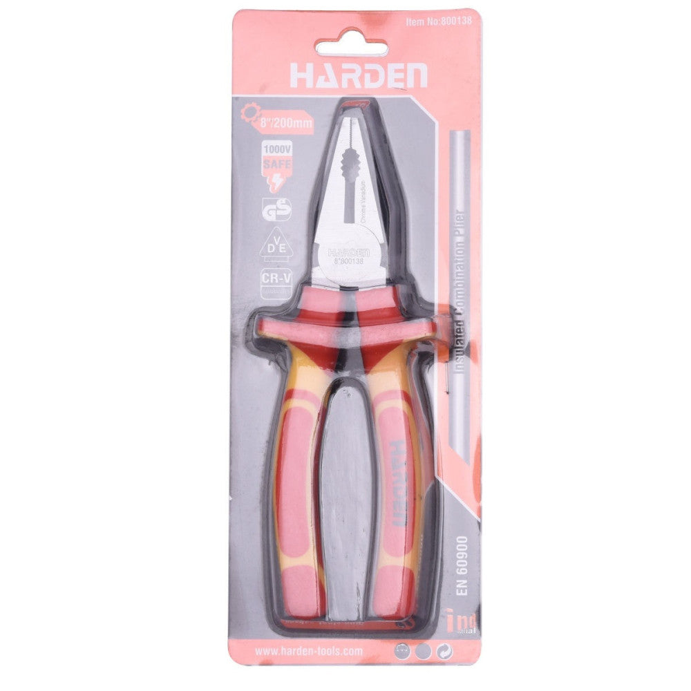 Alicate universal aislado 1000V Harden