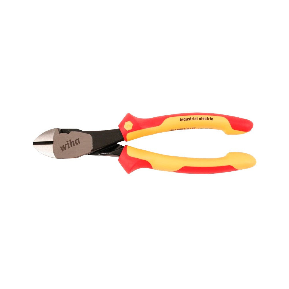 Alicate cortante diagonal industrial 8" aislacion VDE 1000V Wiha