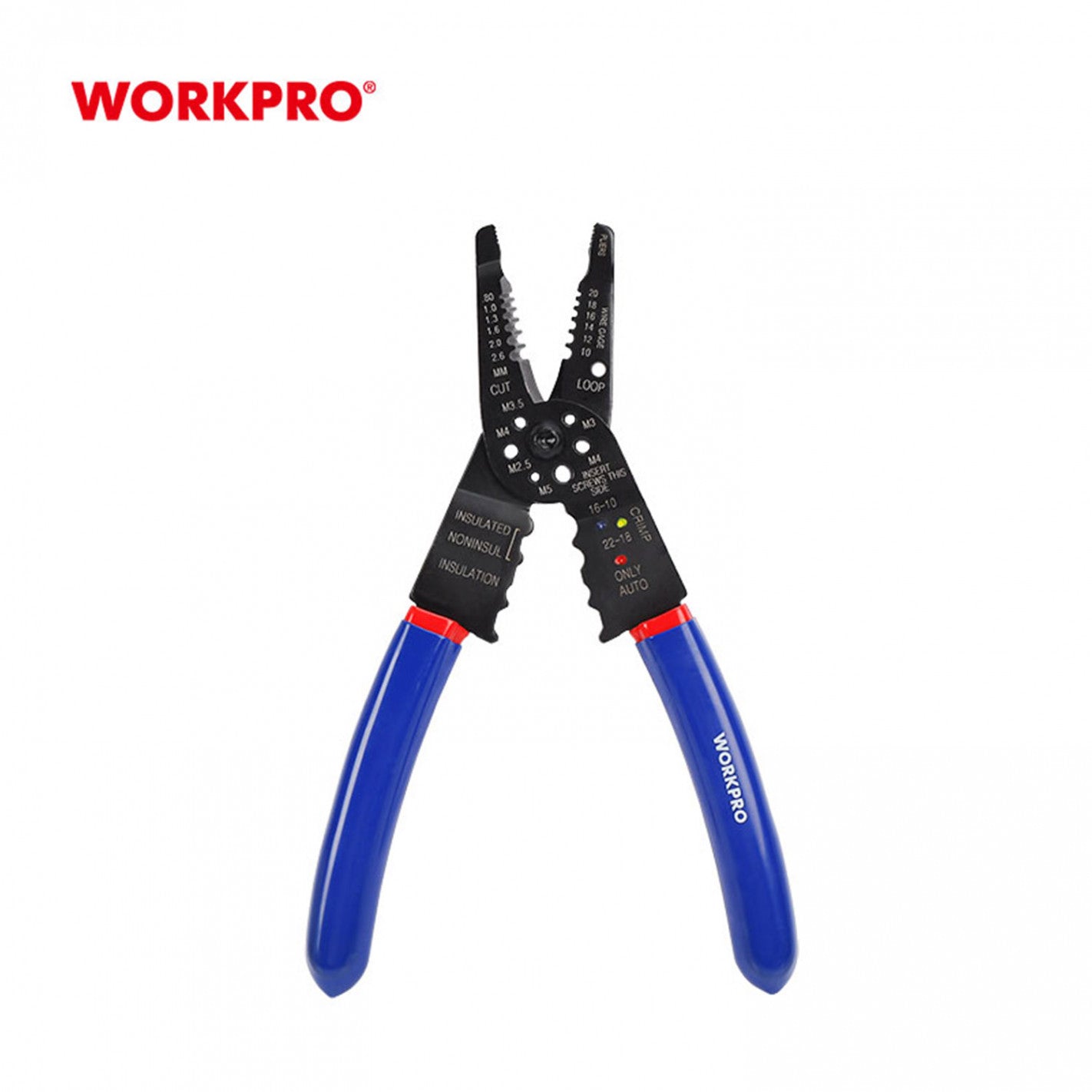 ALICATE PUNTA LARGA PELA CABLES MULTIUSOS 200mm