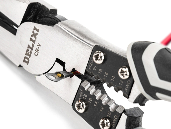 Alicate de corte diagonal para electricista 8" Delixi