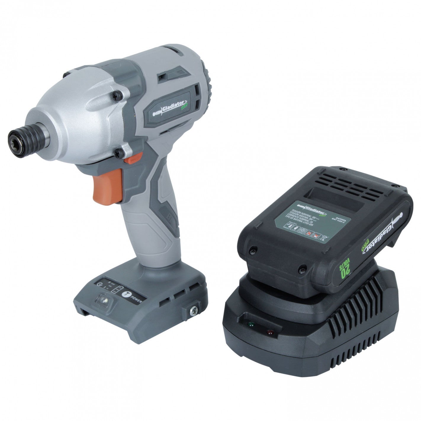 ATORNILLADOR IMPACTO 1/4" 20V 1 BAT BRUSHLESS AI 1