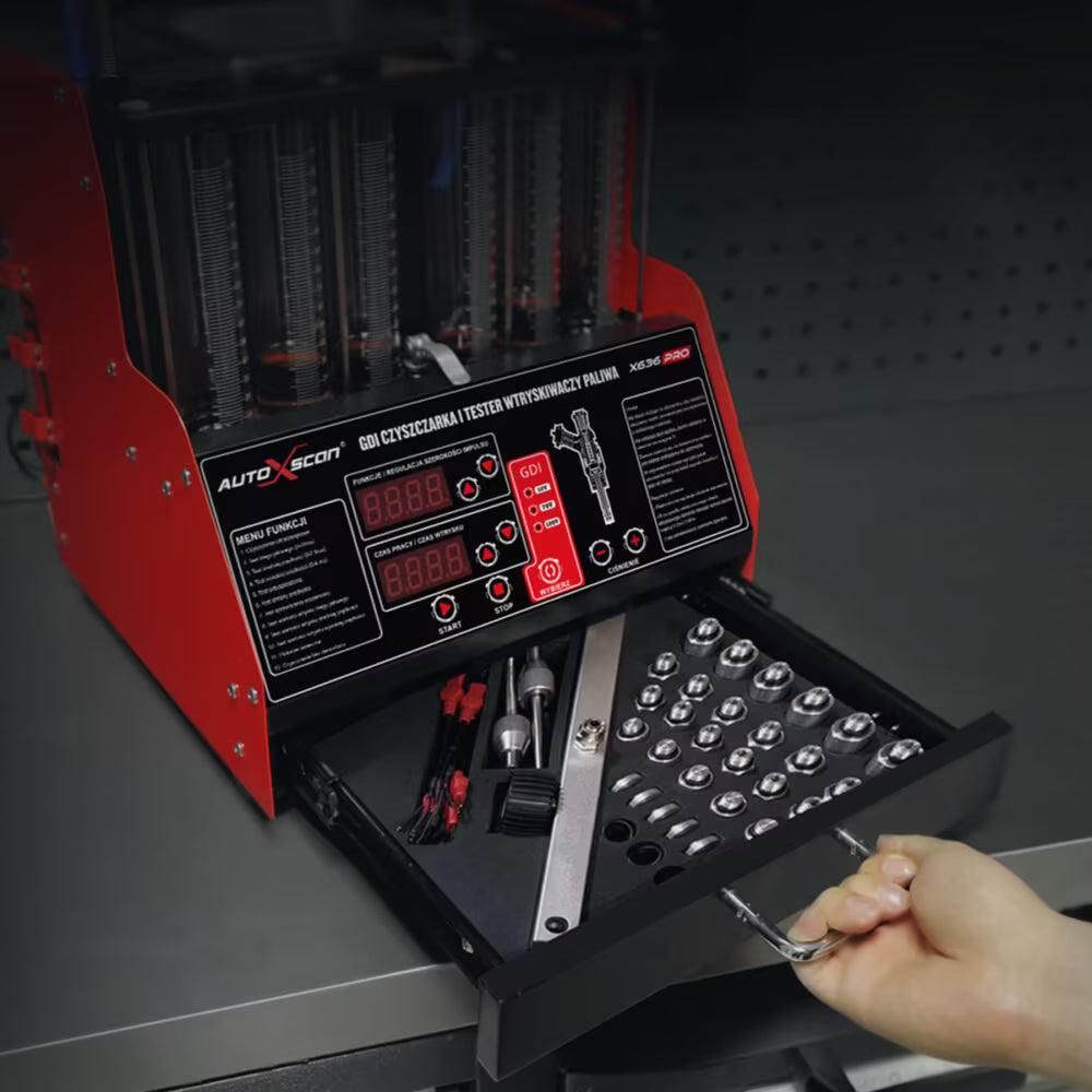 LIMPIADOR Y PROBADOR DE INYECTORES GDI