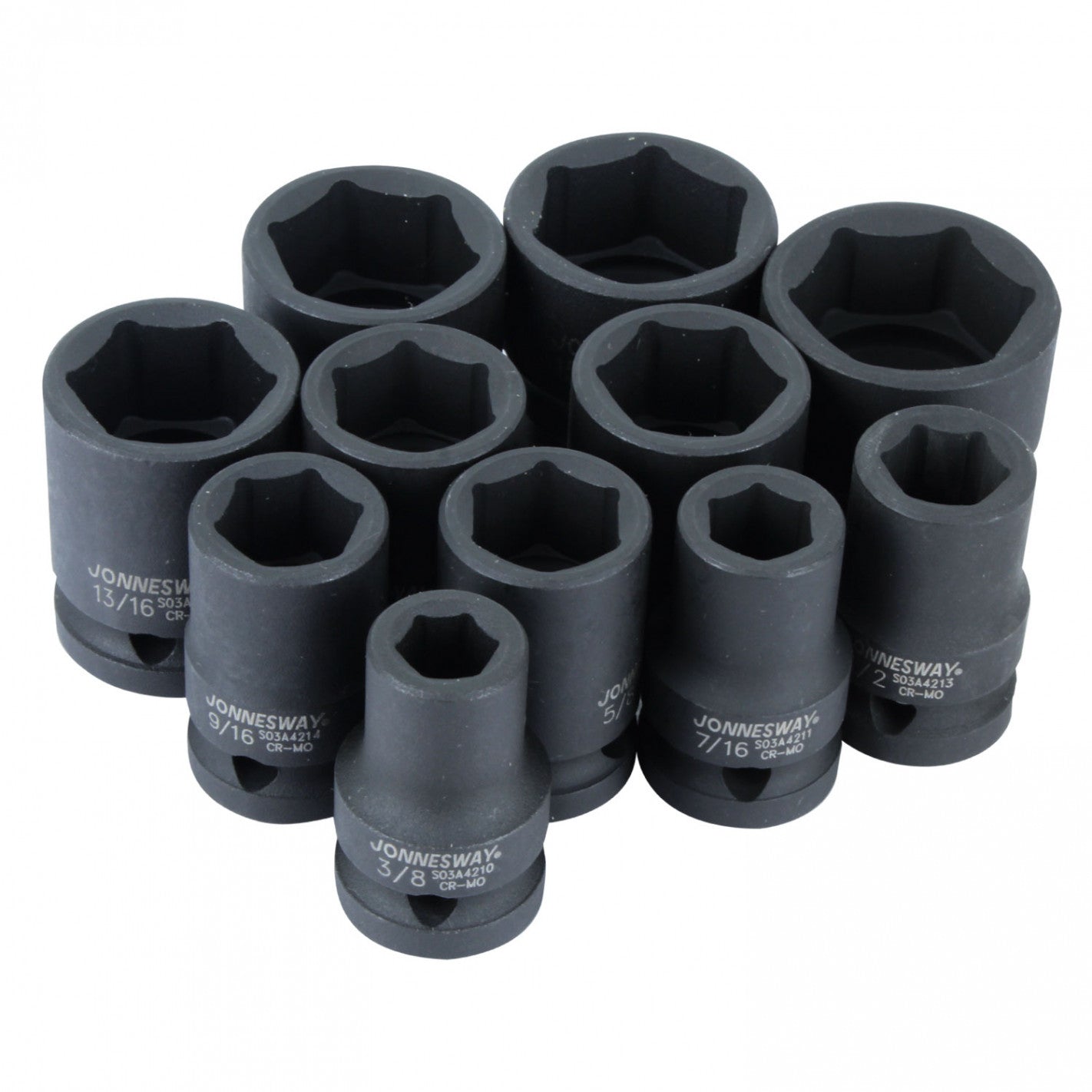 CAJA de DADOS de IMPACTO 1/2" 11 piezas S03A4211S