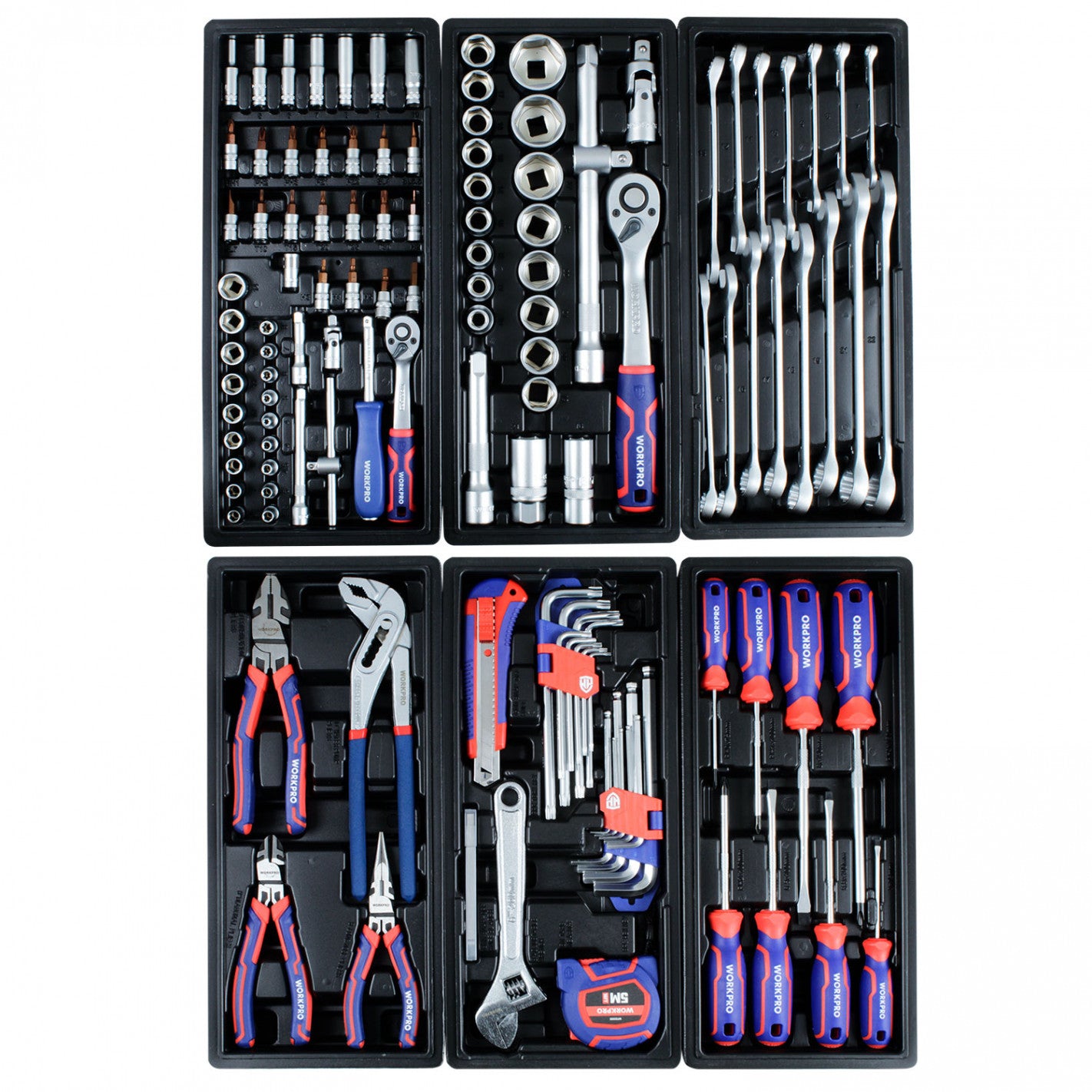 CARRO C/ 193 HERRAMIENTAS WORKPRO WP209074