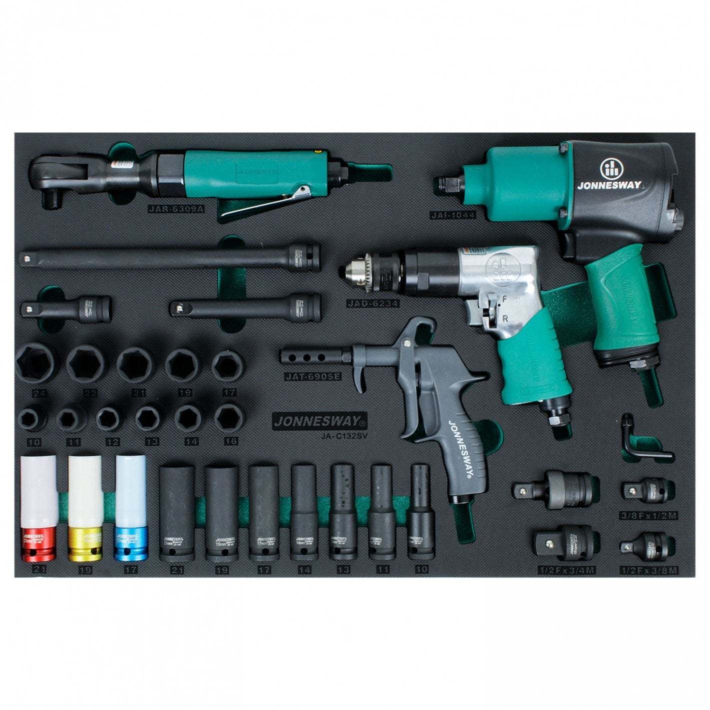 CARRO DE HERRAMIENTAS 239 PIEZAS C- (7DW2239V) - JONNESWAY