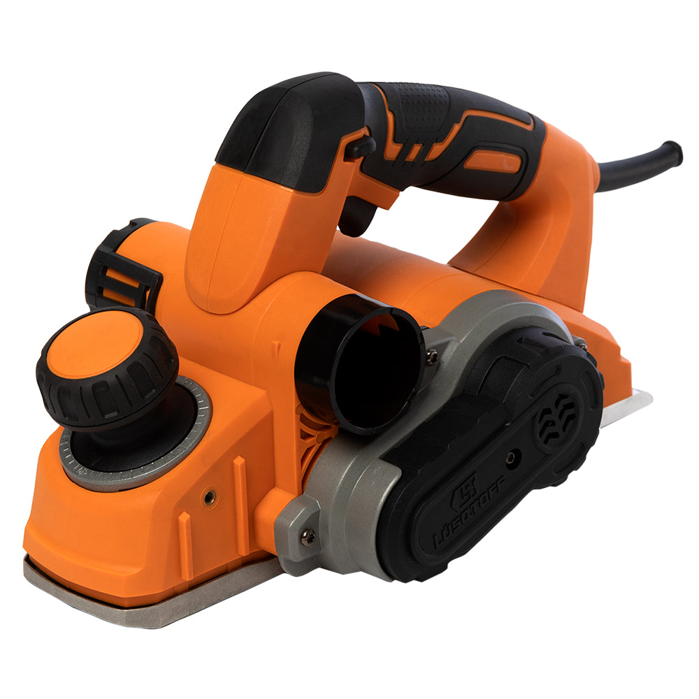 Cepillo eléctrico profesional para madera 1050W 82 mm Lusqtoff