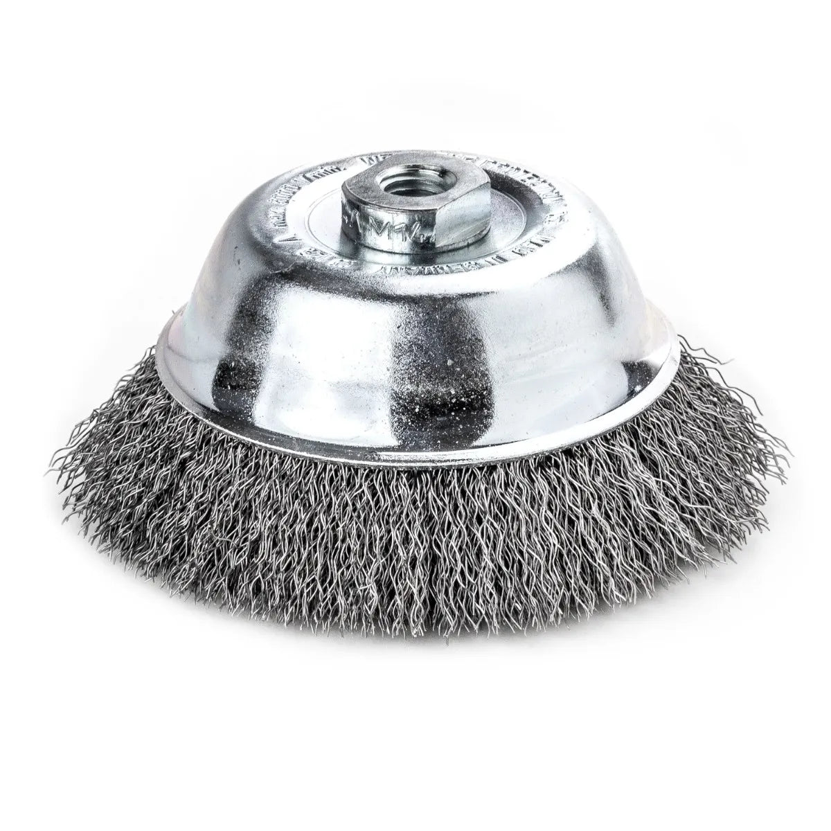 Grata copa conica 3" ac ondulado m14 (423167) - LESSMANN