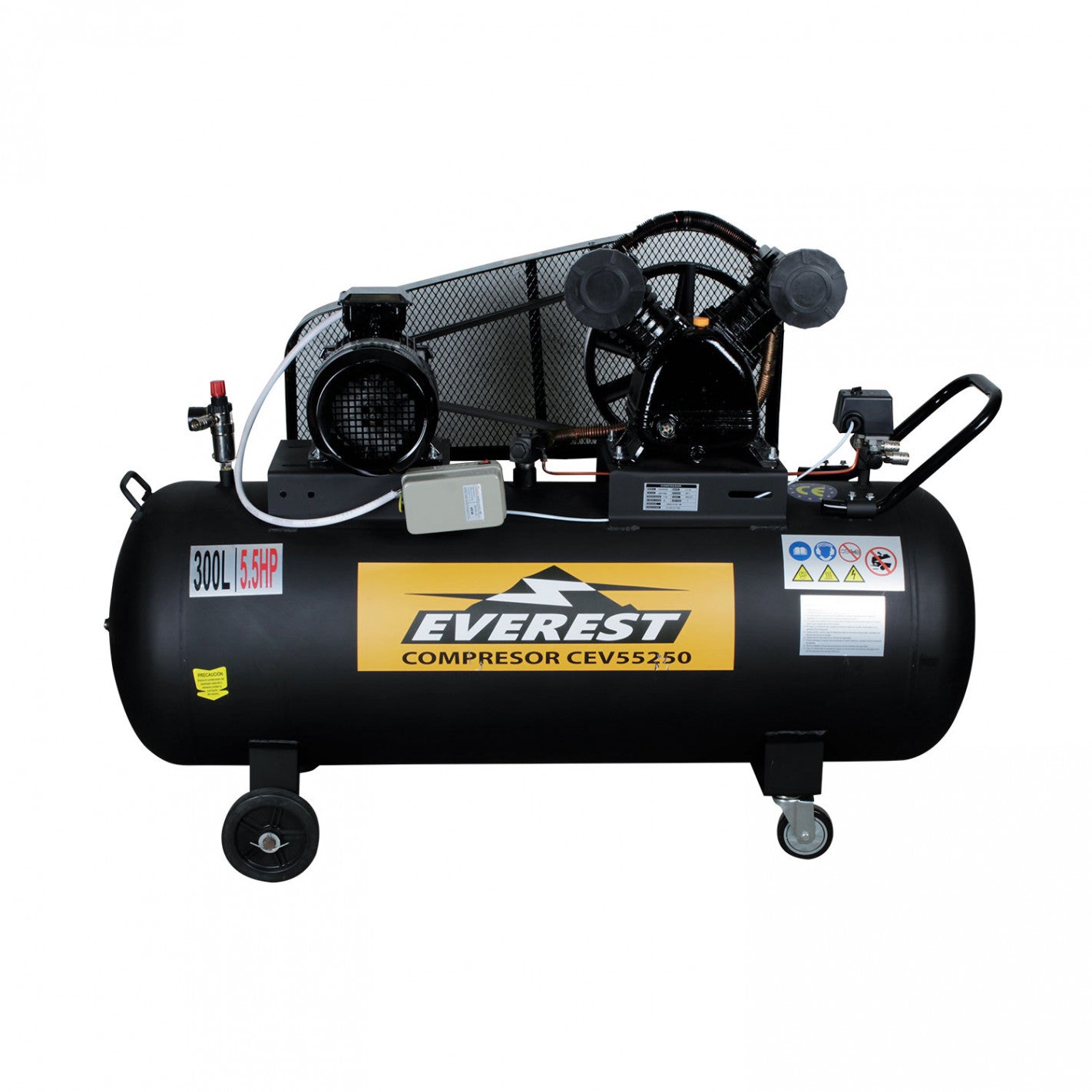 COMPRESOR 5,5hp 300 litros 380v CEV55250 en "V"