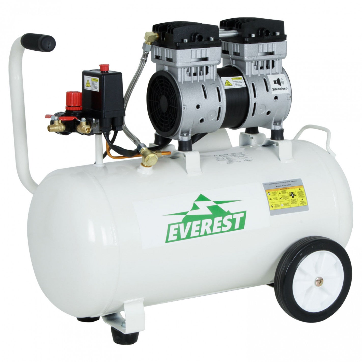 COMPRESOR sin ACEITE 1,05 HP 40L silencioso EWS40B