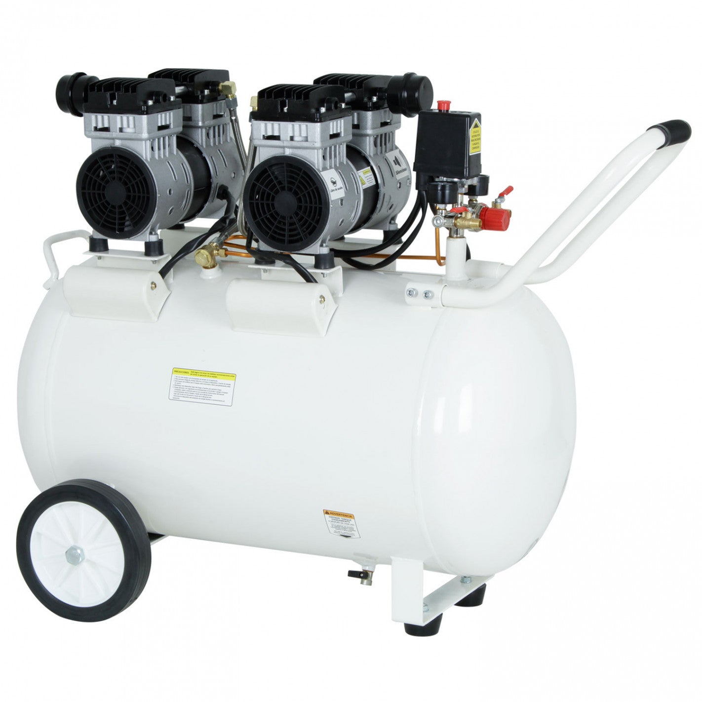 COMPRESOR sin ACEITE 3 HP 100 L silencioso EWS100