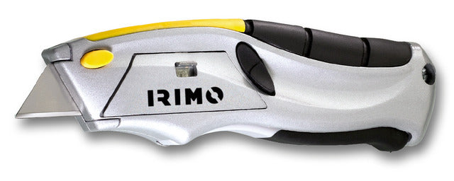 Cuchillo cartonero de seguridad de cambio rápido con 6 hojas Irimo