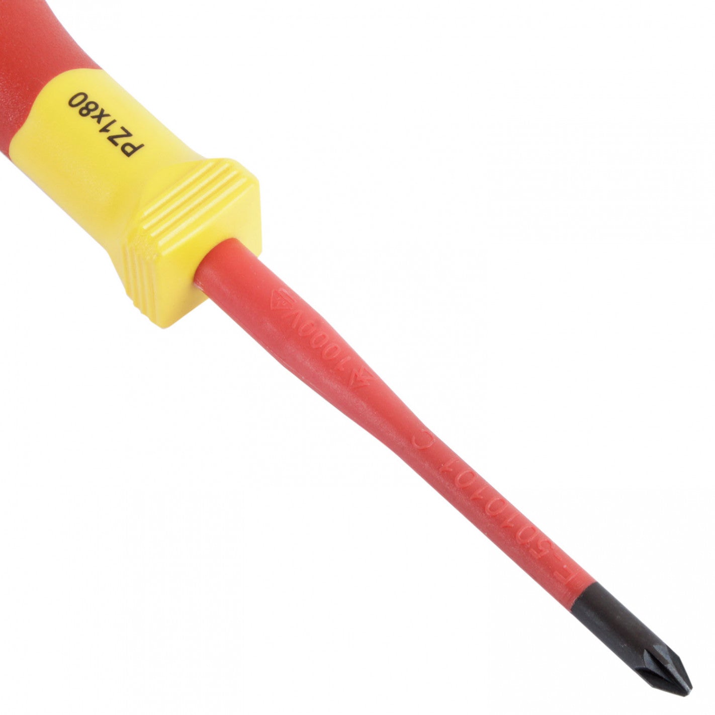 DESTORNILLADOR POZI AISLADO PZ1x80mm WP341020 1000V VDE - WORKPRO