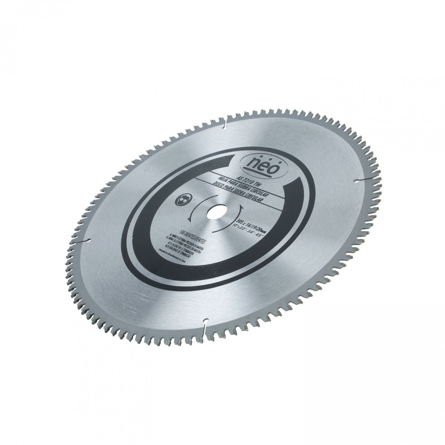 DISCO de SIERRA 12" 100 Dientes AS 7210 TW