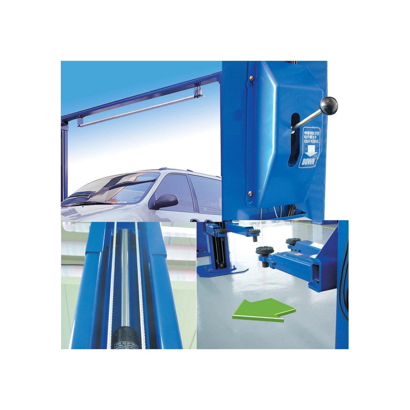 ELEVADOR 2 COLUMNAS 4.000 kg HL-26K (380v)