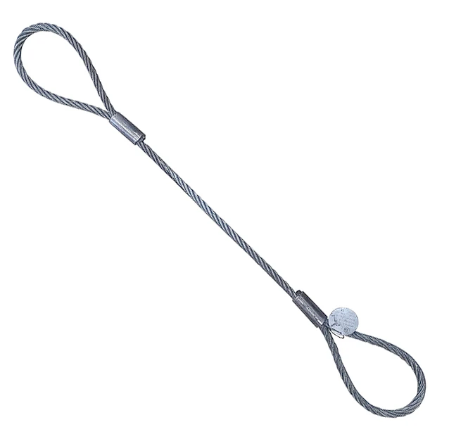 Estrobo de acero ojo-ojo tipo D 3/8" 2,5m