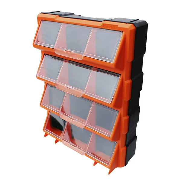 ORGANIZADOR TACTIX #320648 PLAST.- 46 X 36 X 12 CM - 12 COMPARTIMENTOS