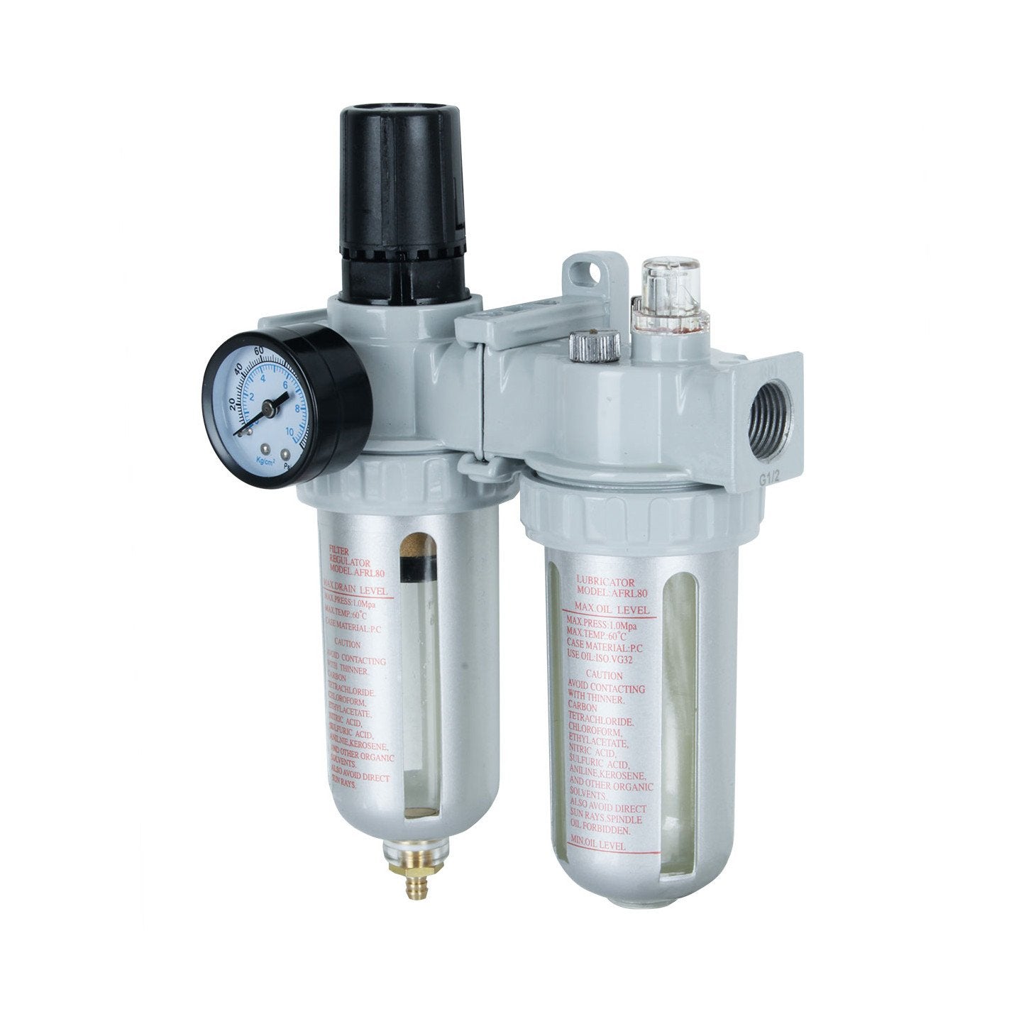 FILTRO REGULADOR LUBRICADOR DE 1/2 AFRL-80