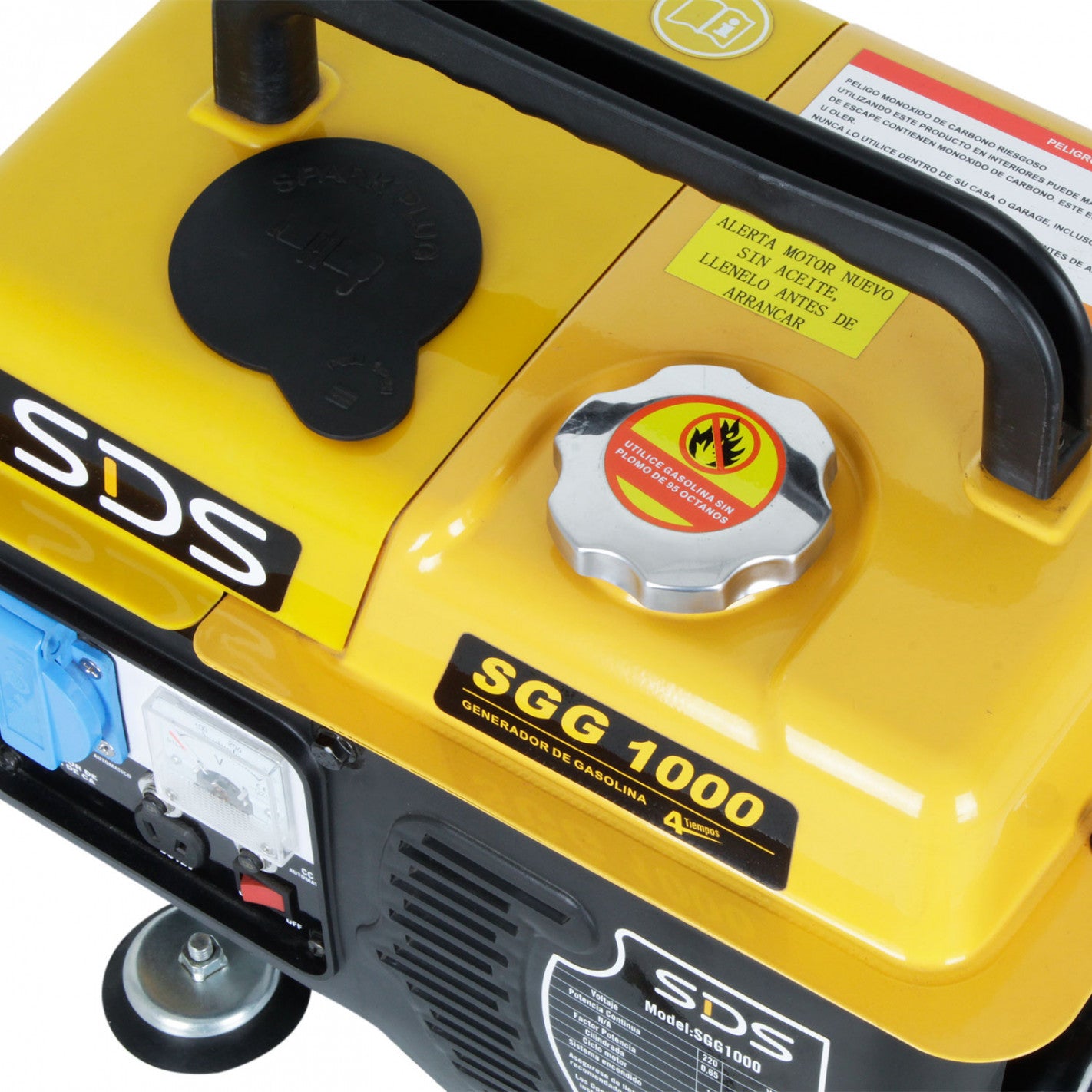 GENERADOR BENCINERO 08 KW 220 V 4 TIEMPOS SGG1000 - SDS POWER