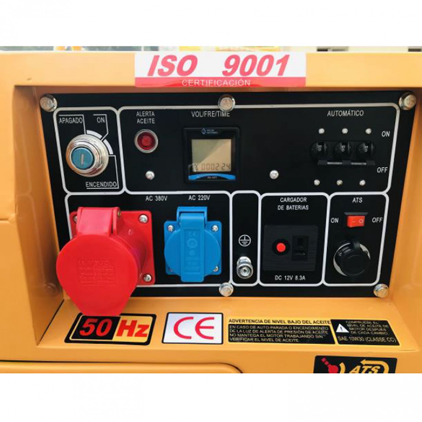 GENERADOR DIESEL 50 KW 380 V TRIFASICO SDG6500S3 - SDS POWER