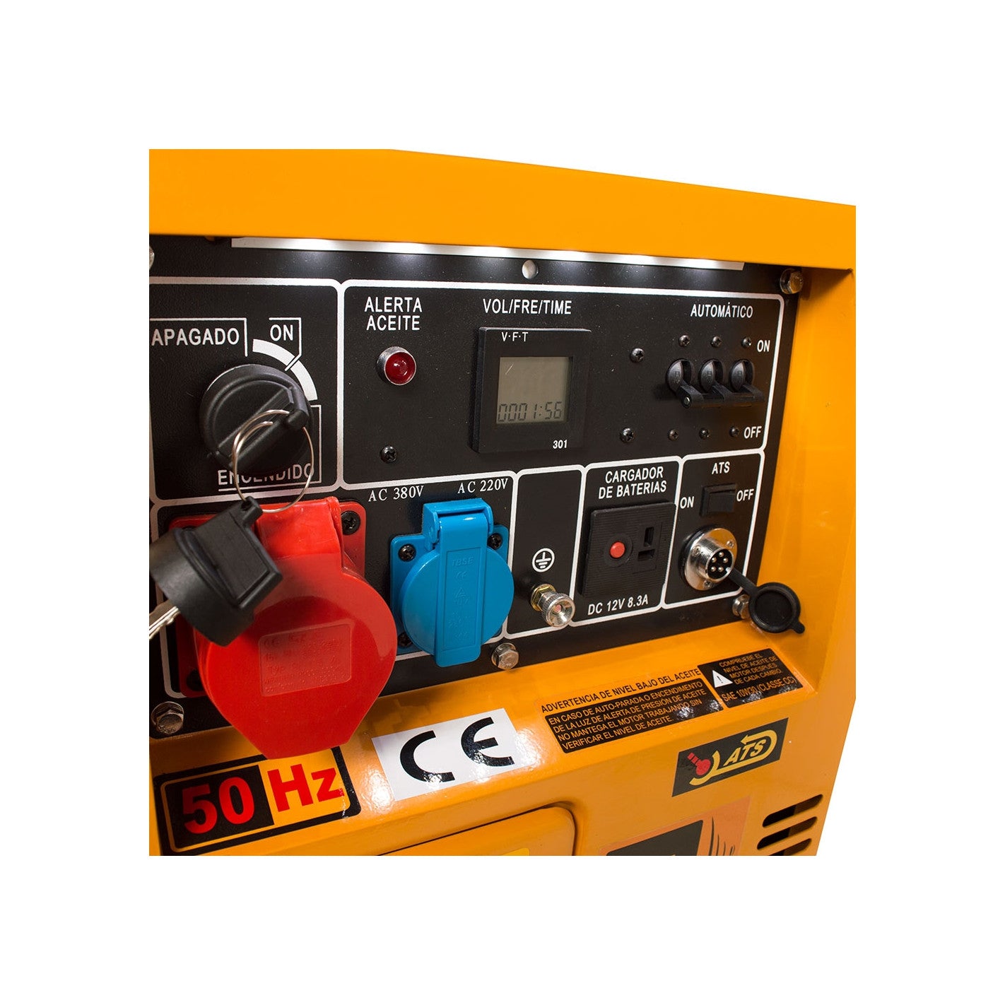 GENERADOR DIESEL 50 KW 380 V TRIFASICO SDG6500S3 - SDS POWER