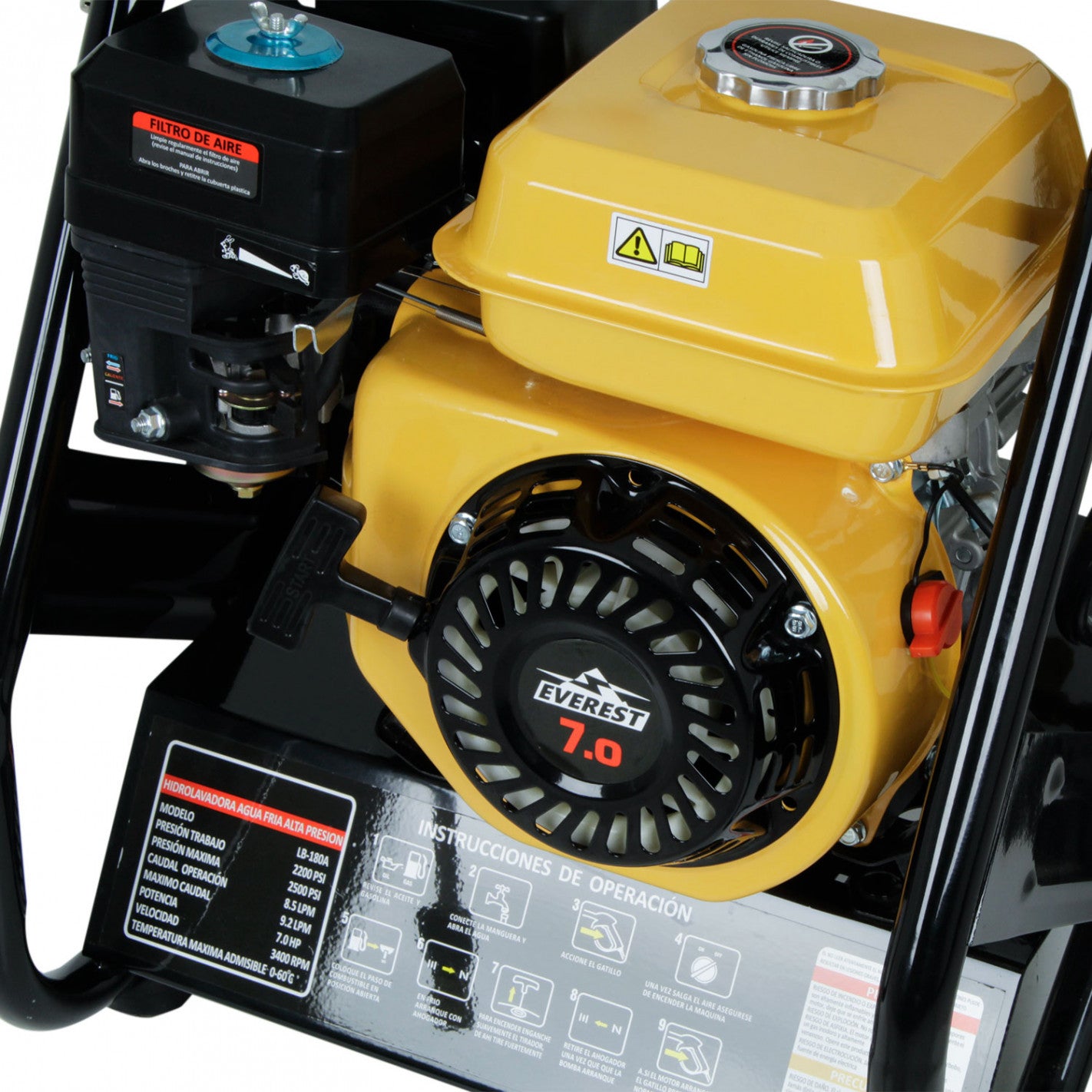 HIDROLAVADORA 180BAR GASOLINA 65HP LB-180A - SDS POWER
