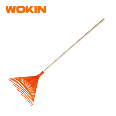 Rastrillo Barre Hojas De Plástico 22T Wokin