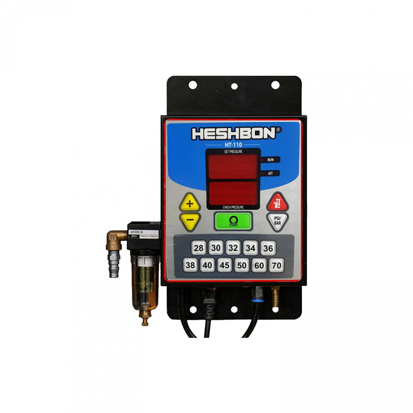 INFLADOR de NEUMATICOS con PANTALLA LED HT-110 (PANTALLA) - HESHBON