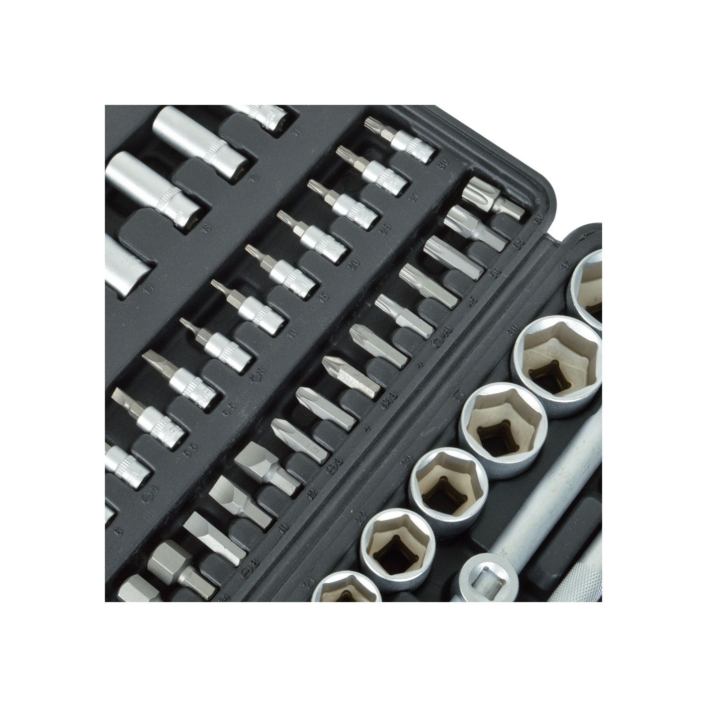 JUEGO DADOS COMBINADOS 1/4 1/2 108 PIEZAS