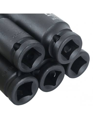 JUEGO DADOS IMPACTO LARGOS 1/2 10 PIEZAS MB45010M - MIGHTY SEVEN M7